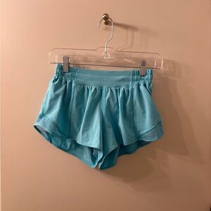 Lululemon Athletica Light Blue Athletic Shorts